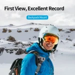 TELESIN Sports Camera Backpack Strap Bracket Mount - Image 2