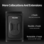 TELESIN Sports Camera Backpack Strap Bracket Mount - Image 3