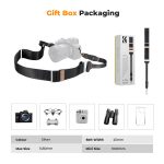 K&F Concept 45mm Camera Sling Strap Black KF13.132V1 - Image 8