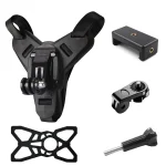 Motorcycle Helmet Chin Mount Holder with Phone Stand