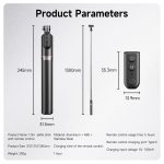 TELESIN Upgraded 1.3m Bluetooth Remote Control Selfie Stick for GoPro/Phone - Image 4