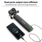 TELESIN 10000mAh Rechargeable Selfie Stick with USB-C Charging Cable for Action Cameras/ Phones - Image 3