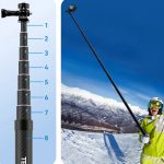 TELESIN New Design 3m Carbon Fiber Selfie Stick (3.0) - Image 4