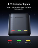 TELESIN Triple USB Charging Case with Type-C Cord for GoPro Hero 12,11,10,9 - Image 6