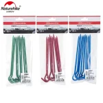 Naturehike 8pcs Pack 18CM Aluminum Alloy Tent Ground Wind Peg - Image 4
