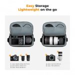 K&F Concept Camera Sling Bag (Deep Blue, 5L) - KF13.179V1 - Image 4