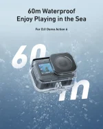 TELESIN 60m Waterproof Case for DJI Osmo Action 6 - Image 3
