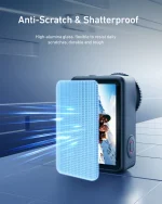 Telesin Tempered Glass Screen Protector for DJI Osmo Action 6 - Image 5