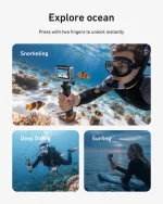 TELESIN 60m Waterproof Case for DJI Osmo Action 6 - Image 5