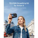 TELESIN Aluminum Street Shot Set for DJI Osmo Action 6 - Image 2