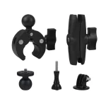 Motorcycle Crab Clamp Handlebar Fixed Mount Holder for Action Cameras - Image 2