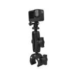 Motorcycle Crab Clamp Handlebar Fixed Mount Holder for Action Cameras - Image 4