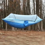 Hammock with Mosquito Net for Outdoor, Hiking, Camping - Image 2
