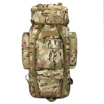 100L Tactical 600D Oxford Outdoor Hiking Backpack